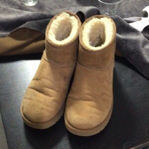 UGG Classic Tan Shearling Boots